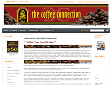 Tablet Screenshot of coffeeconnection.com.au